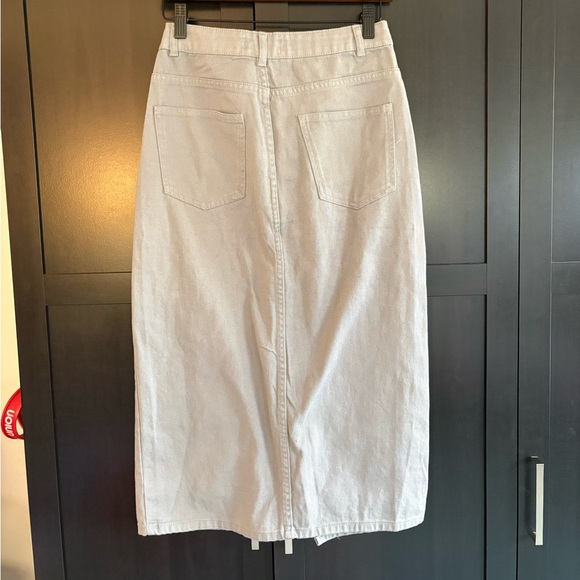 New Love Tree Split Hem Midi Skirt - Picture 3 of 4